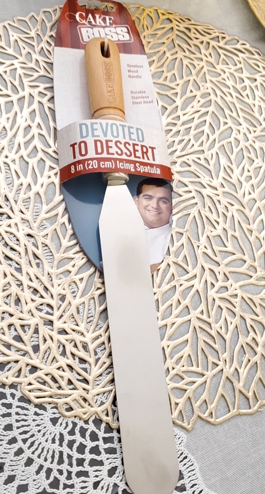 CAKE BOSS ICING SPATULA 8 IN